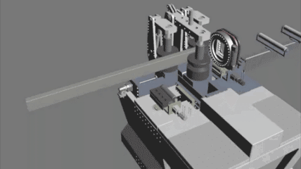 Curvadora de perfiles de aluminio completamente automática con control de 14 ejes - Modelo gama alta de BIT
