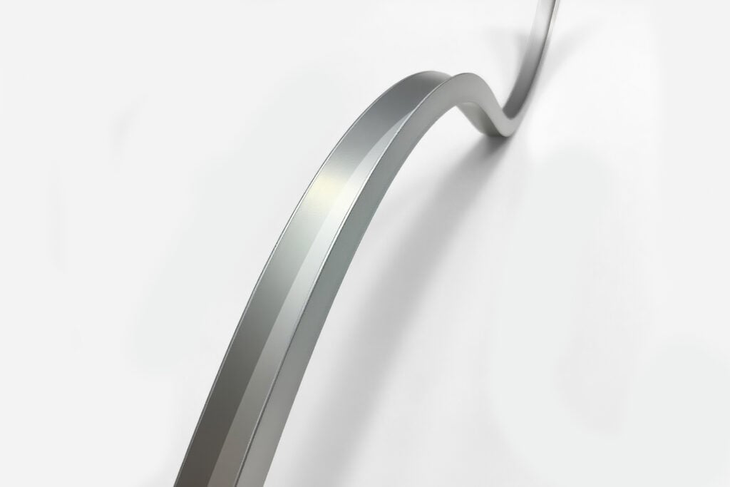 Perfil de aluminio con curvado tridimensional 3D para proyectos LED